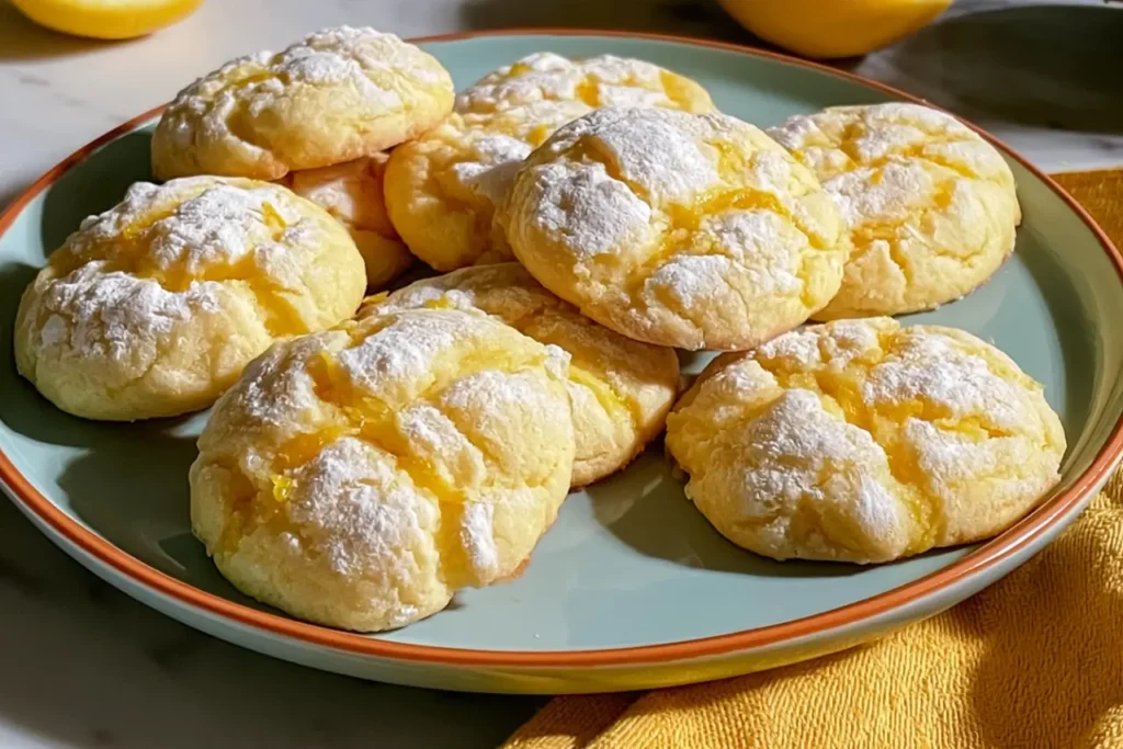 Easy Lemon Cake Cookies Recipe: Soft, Chewy, and Bursting with Lemon Flavor 4 easy lemon cake cookies recipe 1 Easy Lemon Cake Cookies Recipe: Soft, Chewy, and Bursting with Lemon Flavor