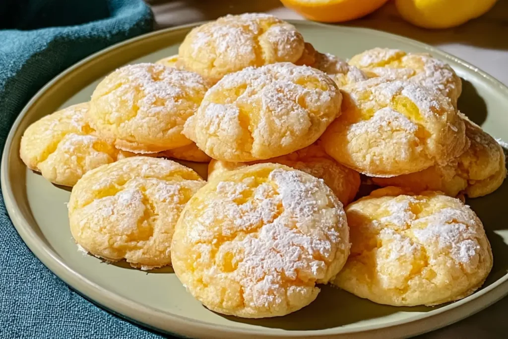 Easy Lemon Cake Cookies Recipe