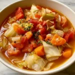 Vegetable cabbage soup