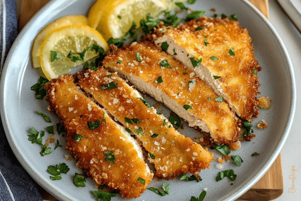 Baked Chicken Schnitzel Recipe: Master the Perfect Healthier, Crispy, and Delicious Dish