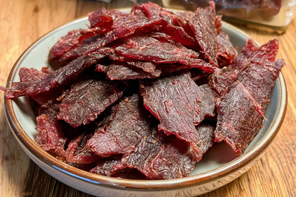 Ball Tip Steak for Beef Jerky: Lean, Affordable & Perfect for Homemade Jerky 3 Ball Tip Steak Beef Jerky sliced thin for drying