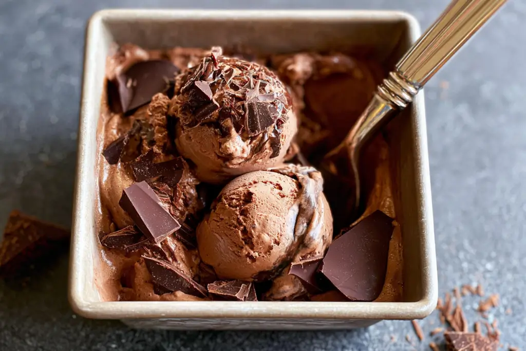 Homemade Death by Chocolate Ice Cream