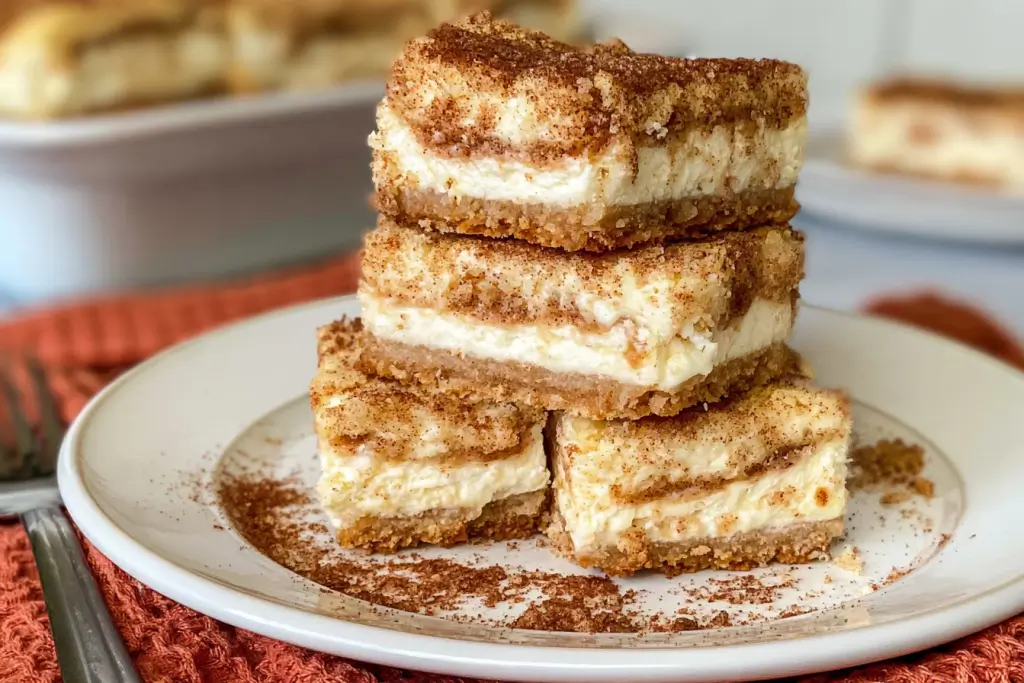 Snickerdoodle cheesecake bar recipe