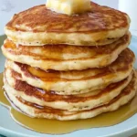 Fluffy Mom on Timeout buttermilk pancakes for breakfast