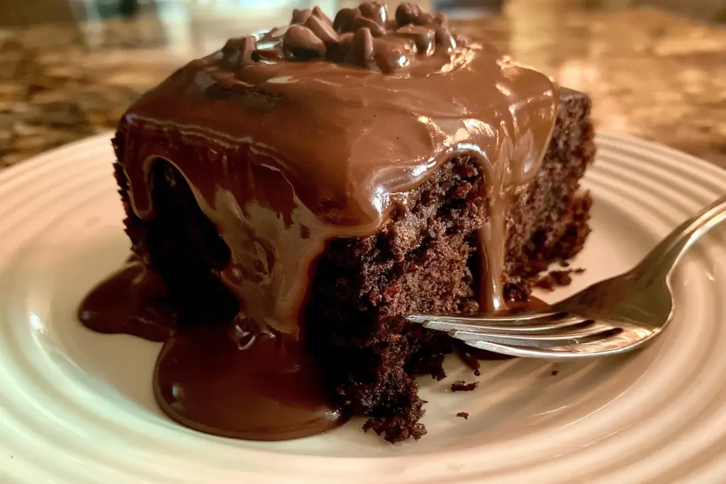 Easy fudgy chocolate dessert