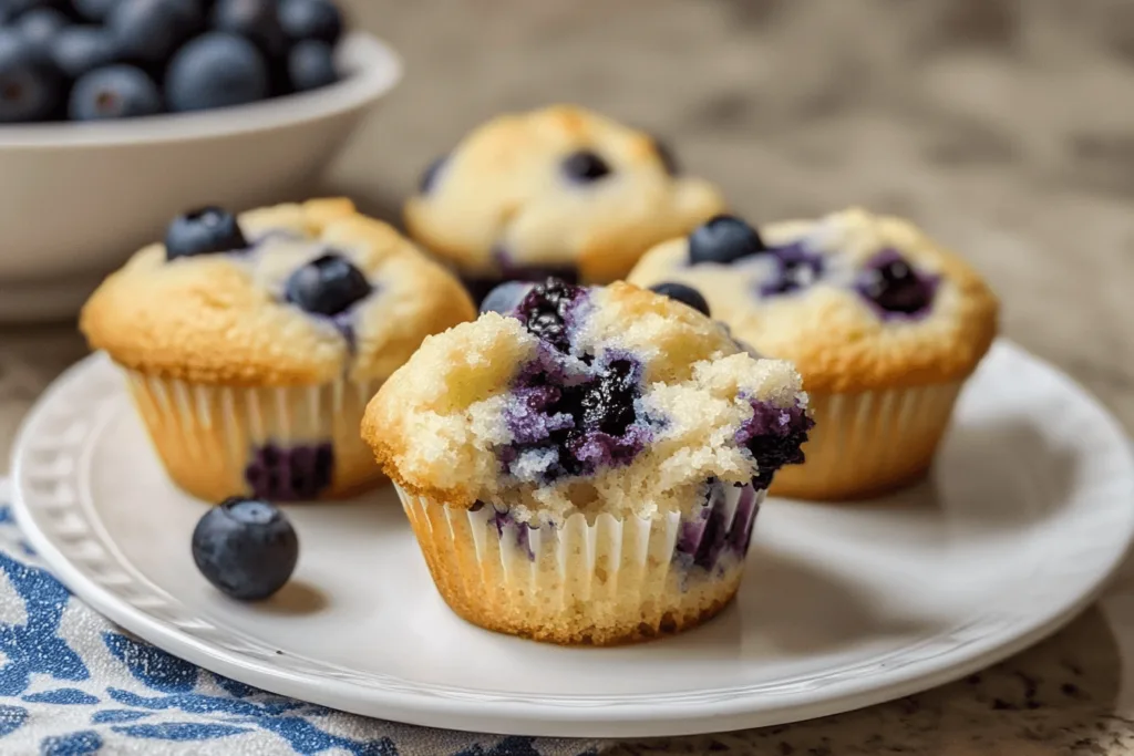 Blueberry Cream Cheese Muffins – Moist, Tangy, and Easy to Bake