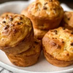 Cottage cheese muffins with a moist, protein-packed texture