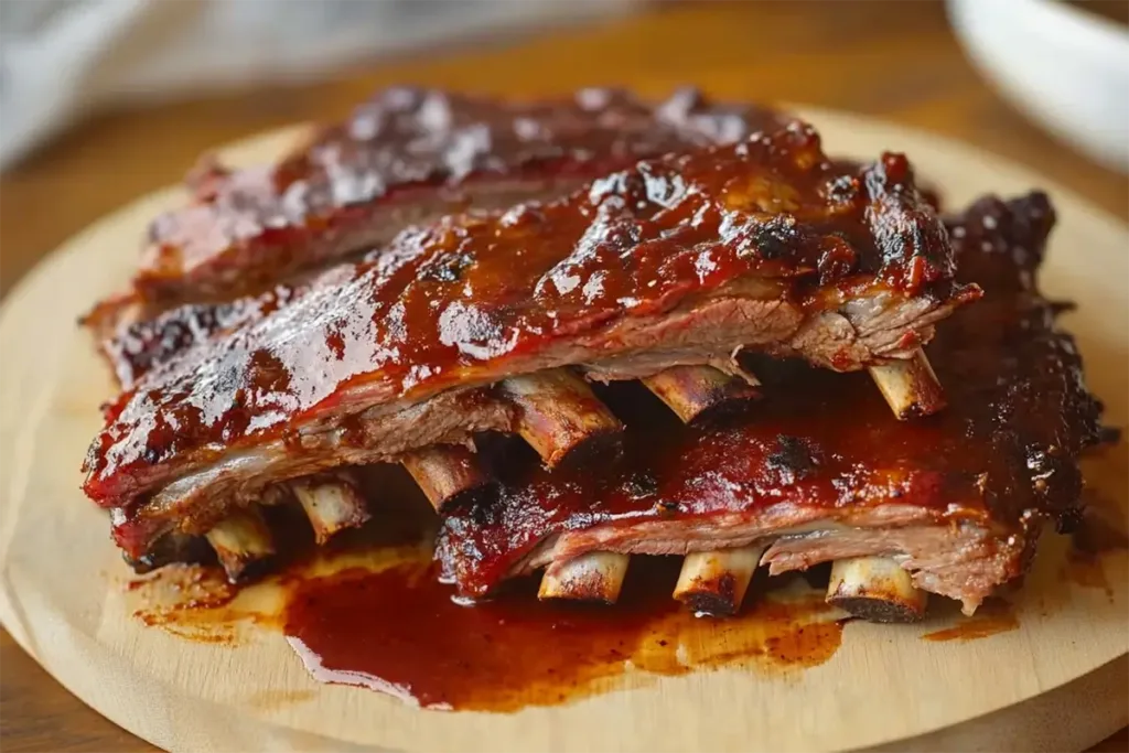 Slow Cooker Barbequed Beef Ribs: Tender & Easy Recipe 1 Slow Cooker Barbequed Beef Ribs