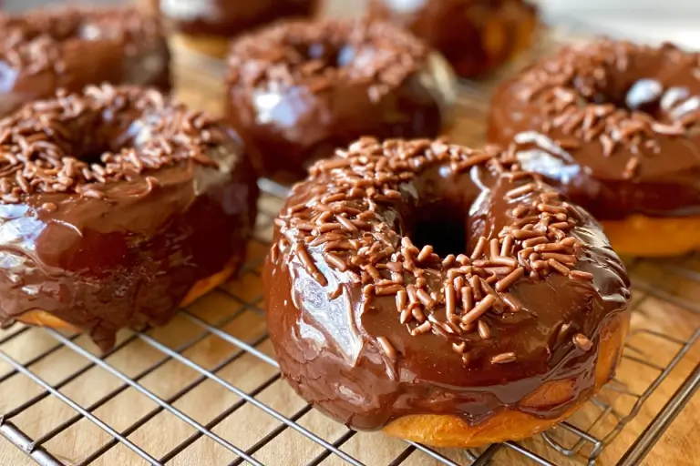 Chocolate Glazed Donuts: Perfect Recipe, Tips & Tasty Variations 4 homemade chocolate glazed doughnut
