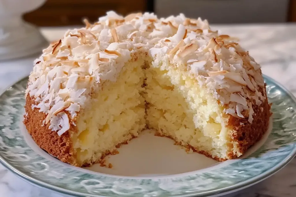 Pineapple Coconut Cake Recipe – Delicious Tropical Flavor in Every Bite