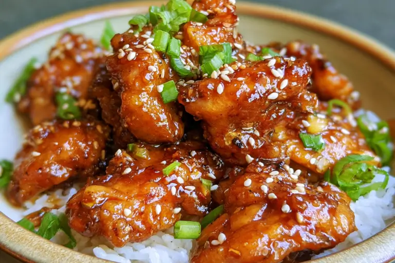 Crispy Honey Garlic Chicken Recipe for a Delicious Dinner 4 sticky honey garlic chicken