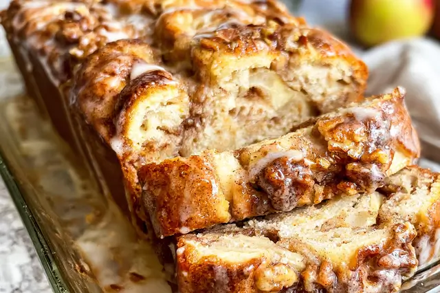 cinnamon apple fritter bread