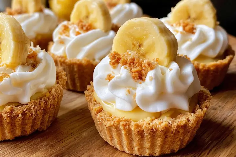 individual banana cream pies