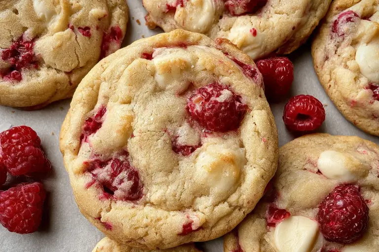 chewy raspberry cookies