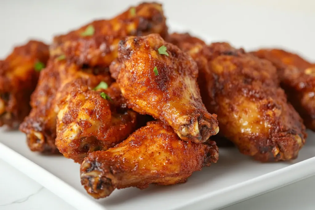 Dry Rub Chicken Wings Fresh Out of the Oven