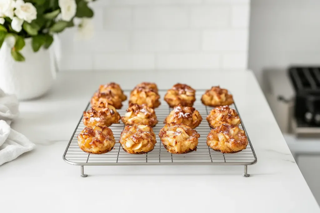 Baked Apple Fritters: A Delicious and Easy Recipe 3 Delicious Baked Apple Fritters Fresh from the Oven