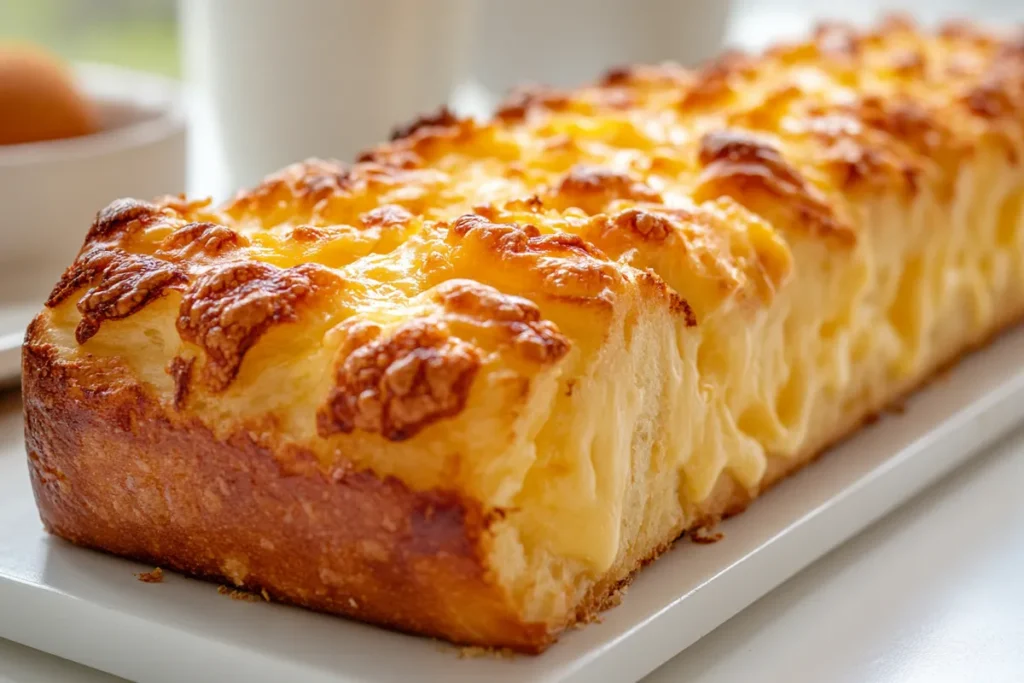 Cheese Bread Delight: The Best Cheesy Loaf Recipe for Every Meal 3 Cheese Bread Delight Freshly Baked Loaf