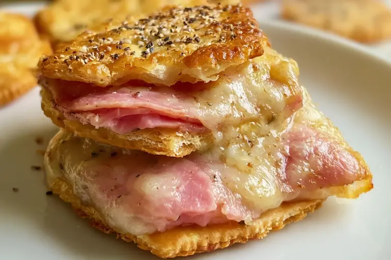 Ham and Swiss Cracker Melts: Quick & Easy Snack Recipe 3 easy ham and swiss appetizers