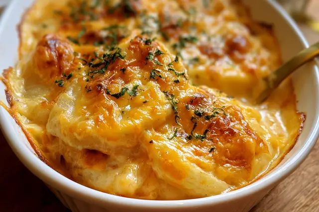 homemade scalloped potatoes