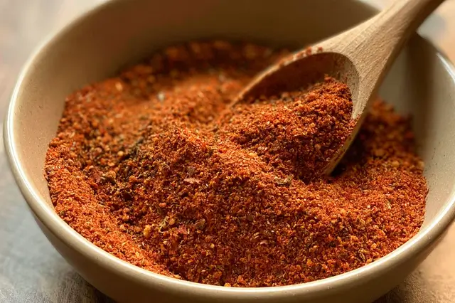 homemade spicy BBQ rub