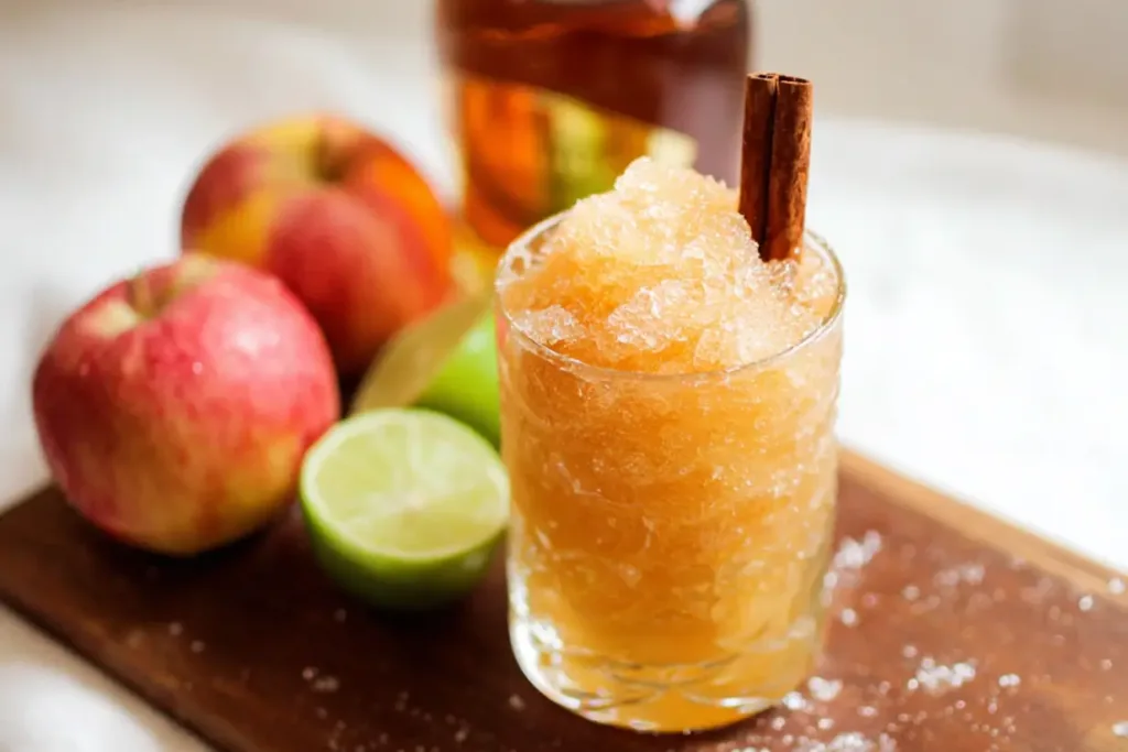Apple Cider Bourbon Slush: Don’t Miss This Refreshing Drink! 