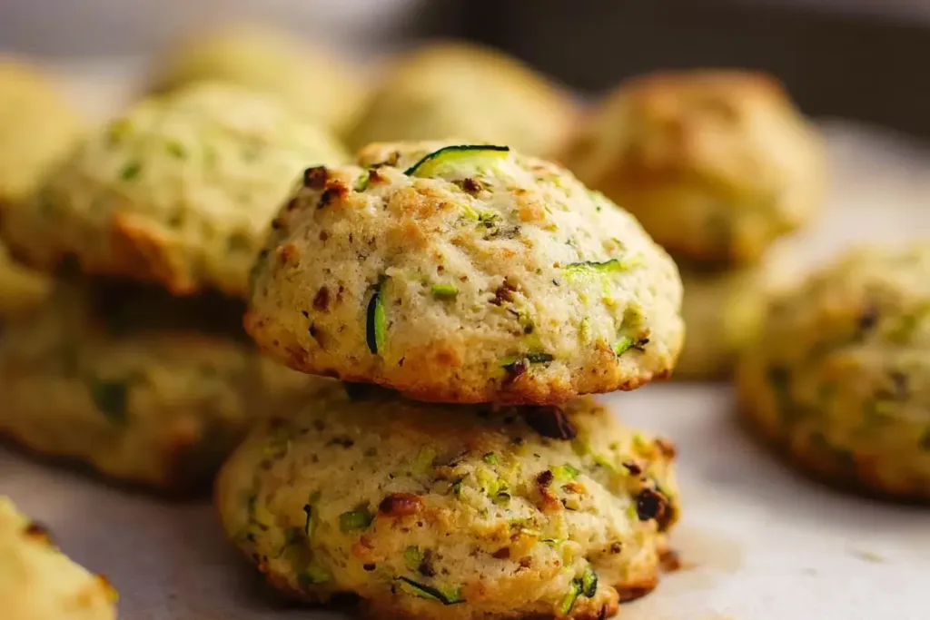Delicious Zucchini Cookies Freshly Baked