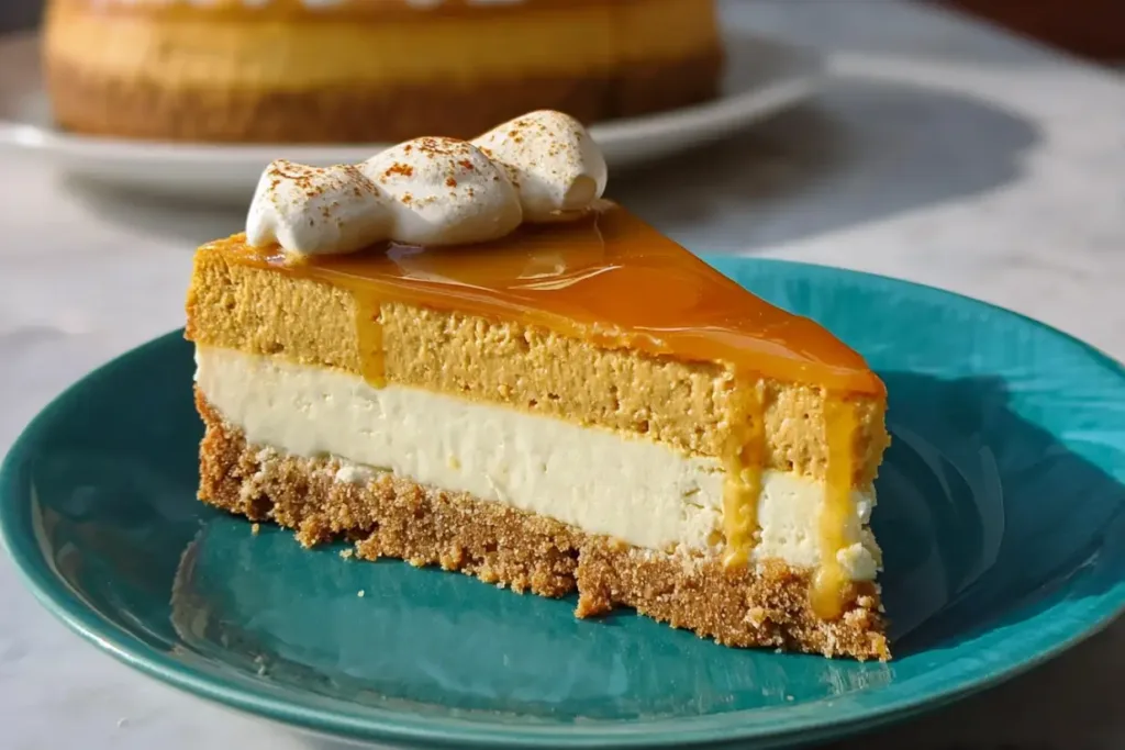 Double-Layer Pumpkin Cheesecake: A Delightful Fall Treat 3 Double-Layer Pumpkin Cheesecake