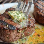 Grilled Filet Mignon with Garlic Butter – Perfectly Cooked Steak