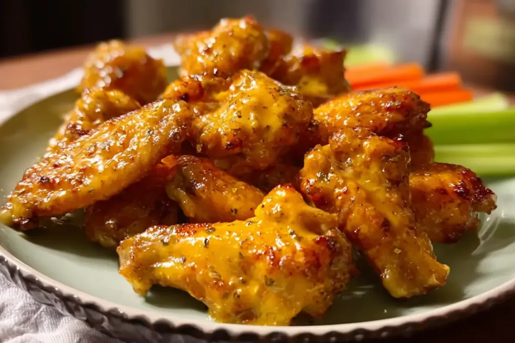 Honey Mustard Chicken Wings Platter
