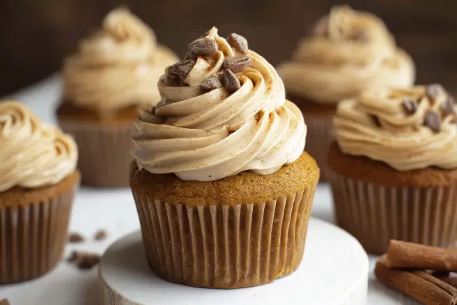 Pumpkin Spice Latte Cupcakes: Fall's Sweetest Treat! 4 Pumpkin Spice Latte Cupcakes Pumpkin Spice Latte Cupcakes: Fall's Sweetest Treat!