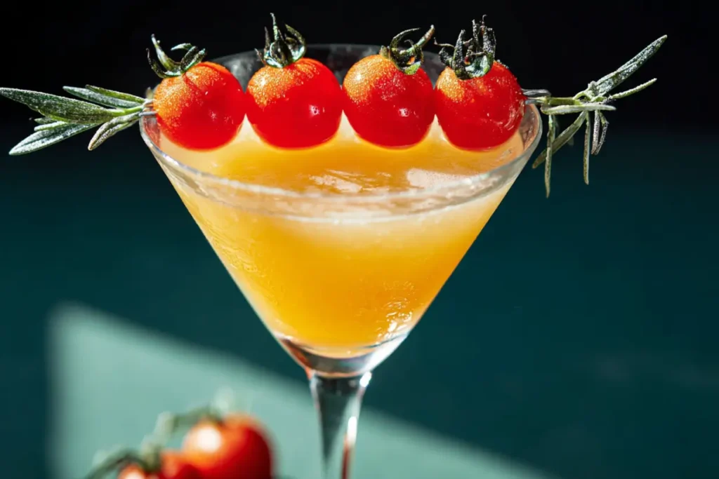 Tomato Martini: A Refreshing Twist on Classic Cocktails 3 Tomato Martini: Vibrant Red Cocktail