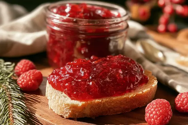 Holiday fruit jam