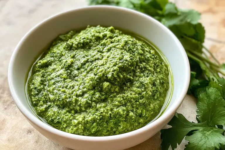 fresh cilantro pesto recipe