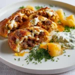 Grilled Arayes With Creamy Cucumber Salad: A Must-Try Delight 5 Grilled Arayes With Creamy Cucumber Salad on a Plate