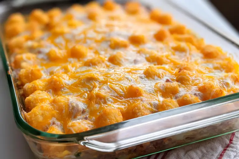easy tater tot casserole