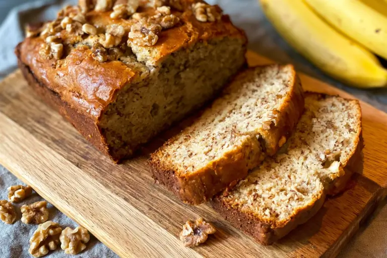 homemade banana loaf