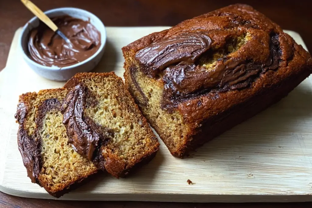 Banana Bread with Nutella Swirl: A Sweet Twist You’ll Love