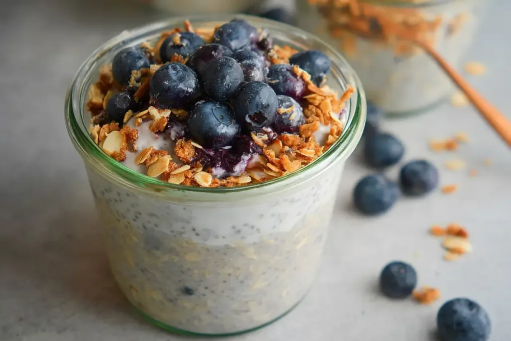 Blueberry Crunch Overnight Oats: Try This Delicious Twist! 