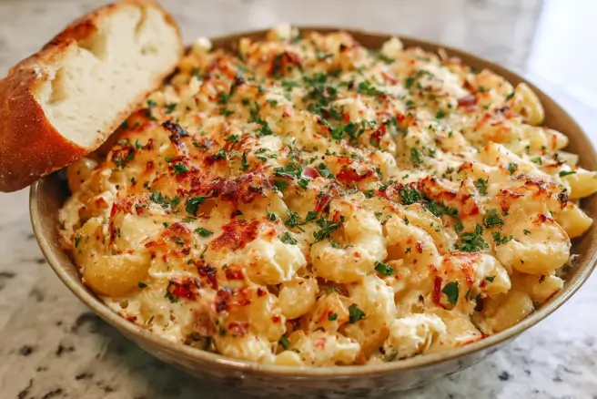 Boursin Cheese Baked TikTok Pasta - Creamy Comfort Food
