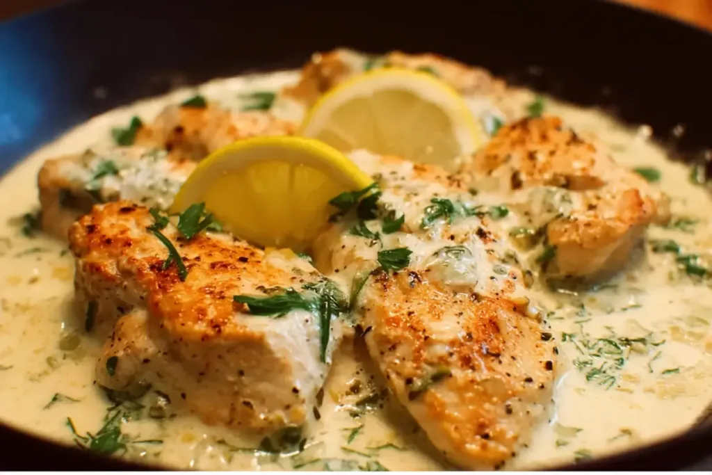 Creamy Lemon Garlic Chicken: Try This Flavor-Packed Dish Now! 