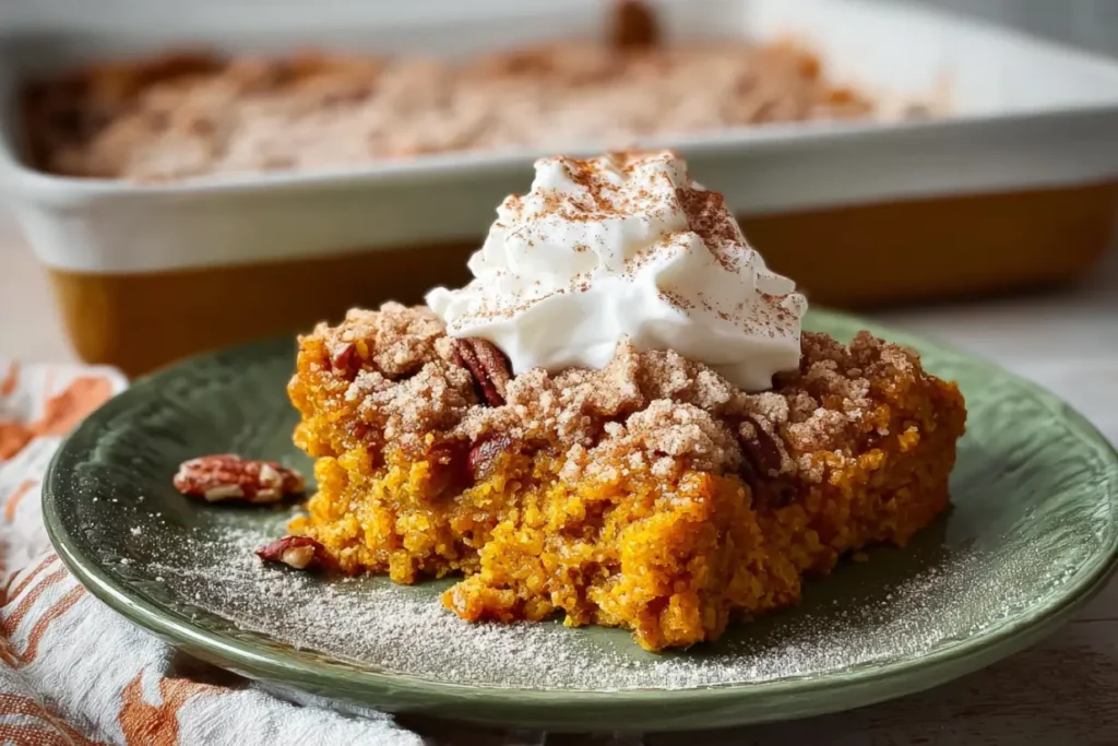 Pumpkin Dump Cake