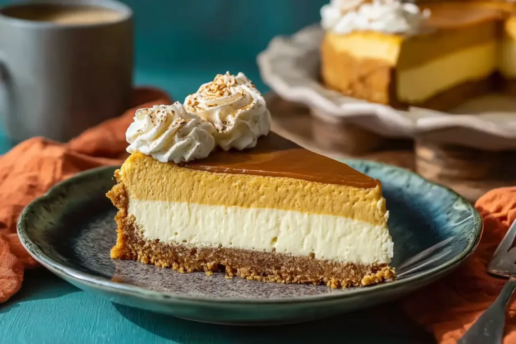 Double-Layer Pumpkin Cheesecake: A Fall Delight Awaits
