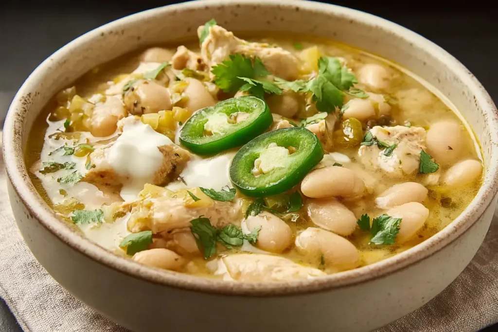 Easy White Chicken Chili: Try This Cozy Recipe Now!  
