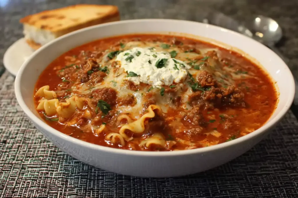 Real Lasagna Soup: Try This Cozy Comfort Food Now!
