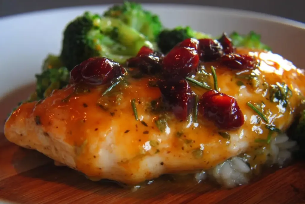 Roasted Cranberry Balsamic Chicken Recipe: Try This Now!