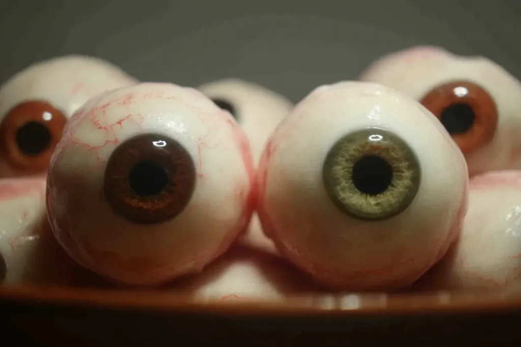 Spooky Halloween Eyeballs: A Terrifying Treat Idea 