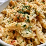 Creamy Boursin cheese baked with cherry tomatoes, garlic, and pasta tossed with fresh basil.