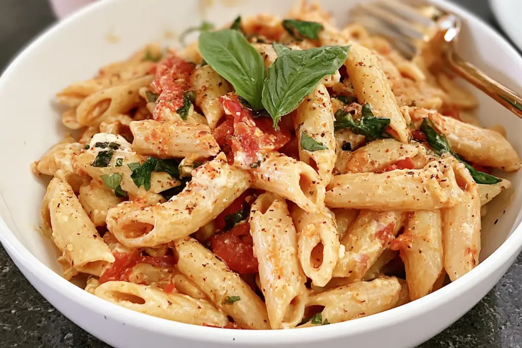Mediterranean Baked Feta Pasta