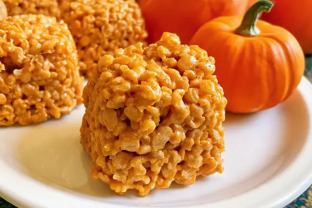 Marshmallow Pumpkin Treats