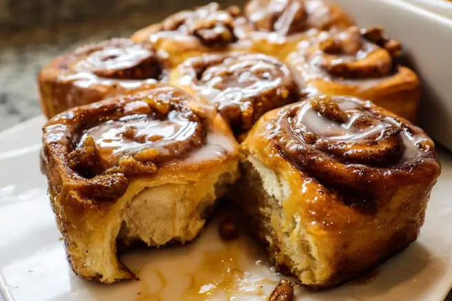 Caramel Apple Cinnamon Rolls that Will Make You Smile! 4 Irresistible Caramel Apple Cinnamon Rolls Ready to Bake